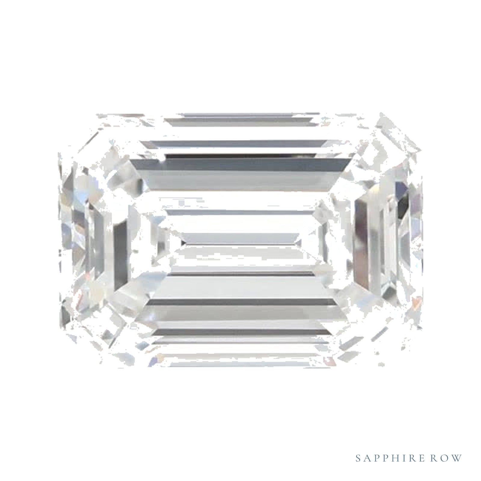 1.02 ct lab-grown diamond, emerald cut | Sapphire Row · cut4