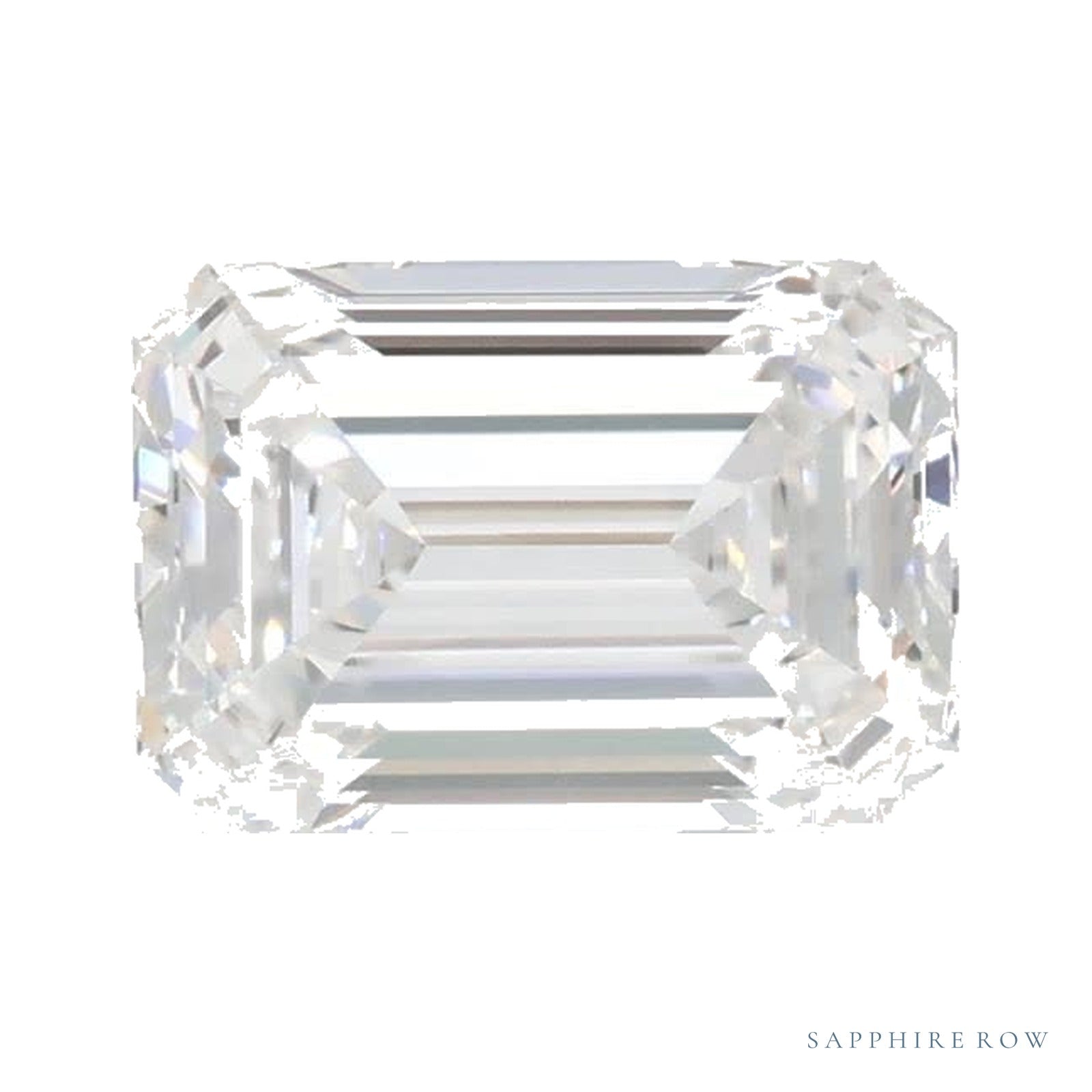 1.02 ct lab-grown diamond, emerald cut | Sapphire Row · cut4