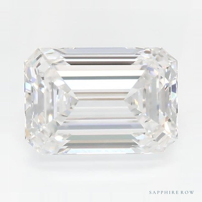 1.02 ct lab-grown diamond, emerald cut | Sapphire Row · cut7