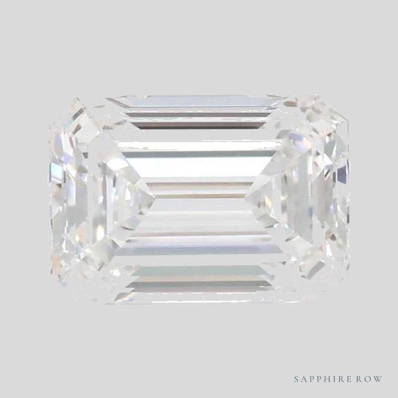 1.02 ct lab-grown diamond, emerald cut | Sapphire Row · cut4 · cut5