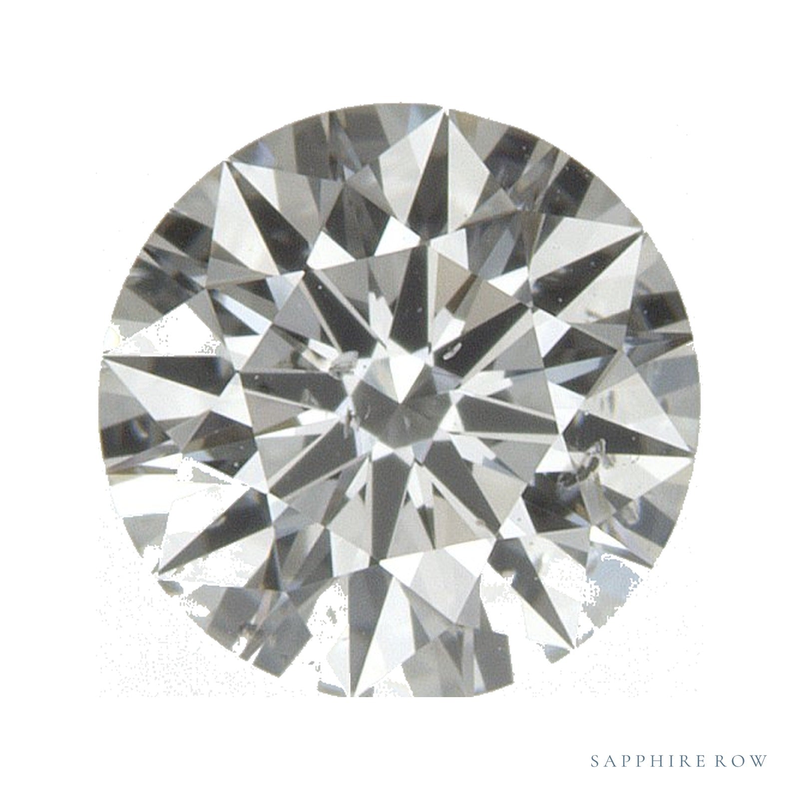 1.00 ct natural diamond, round cut | Sapphire Row · cut4