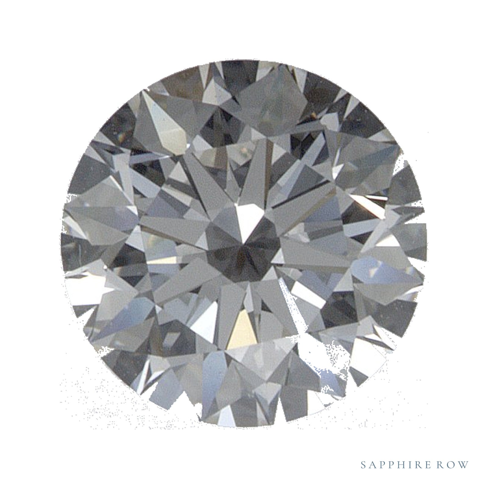 0.87 ct natural diamond, round cut | Sapphire Row · cut4