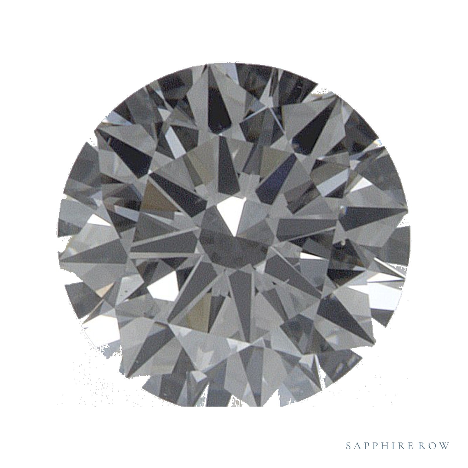 0.80 ct natural diamond, round cut | Sapphire Row · cut4