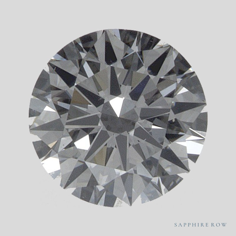 0.80 ct natural diamond, round cut | Sapphire Row · cut4 · cut5