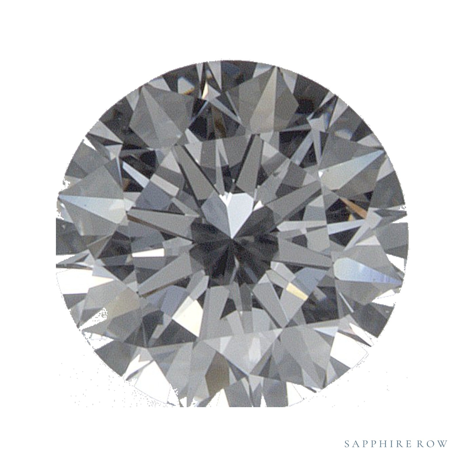 0.80 ct natural diamond, round cut | Sapphire Row · cut4