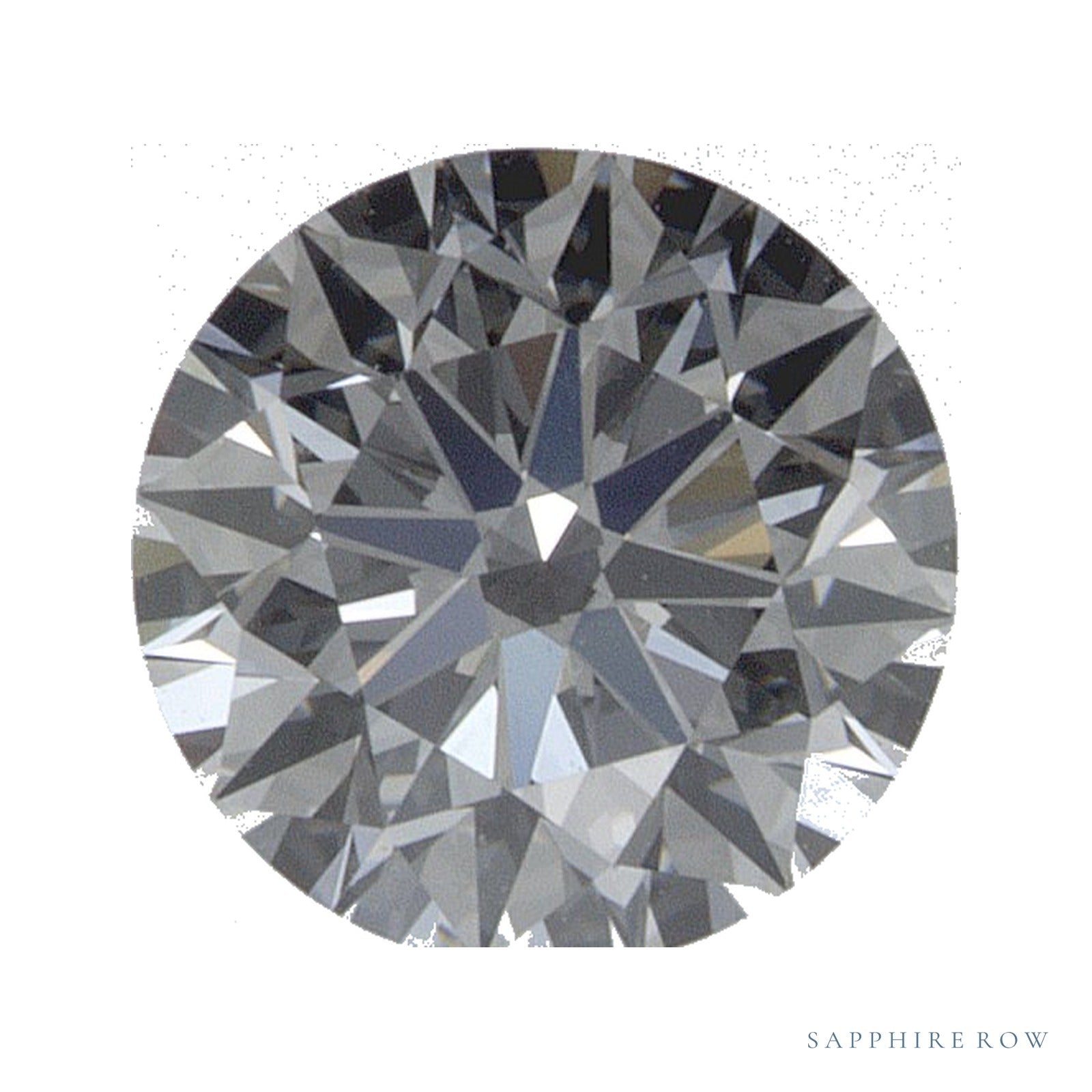 0.80 ct natural diamond, round cut | Sapphire Row · cut4