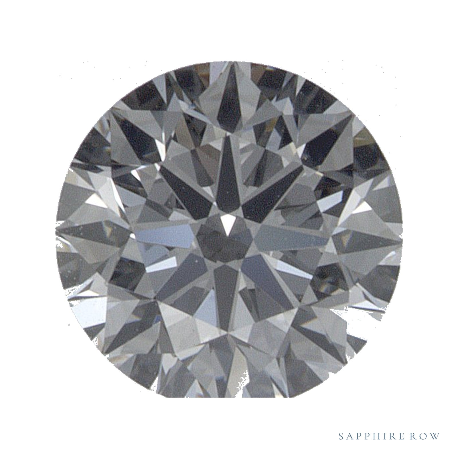 0.80 ct natural diamond, round cut | Sapphire Row · cut4