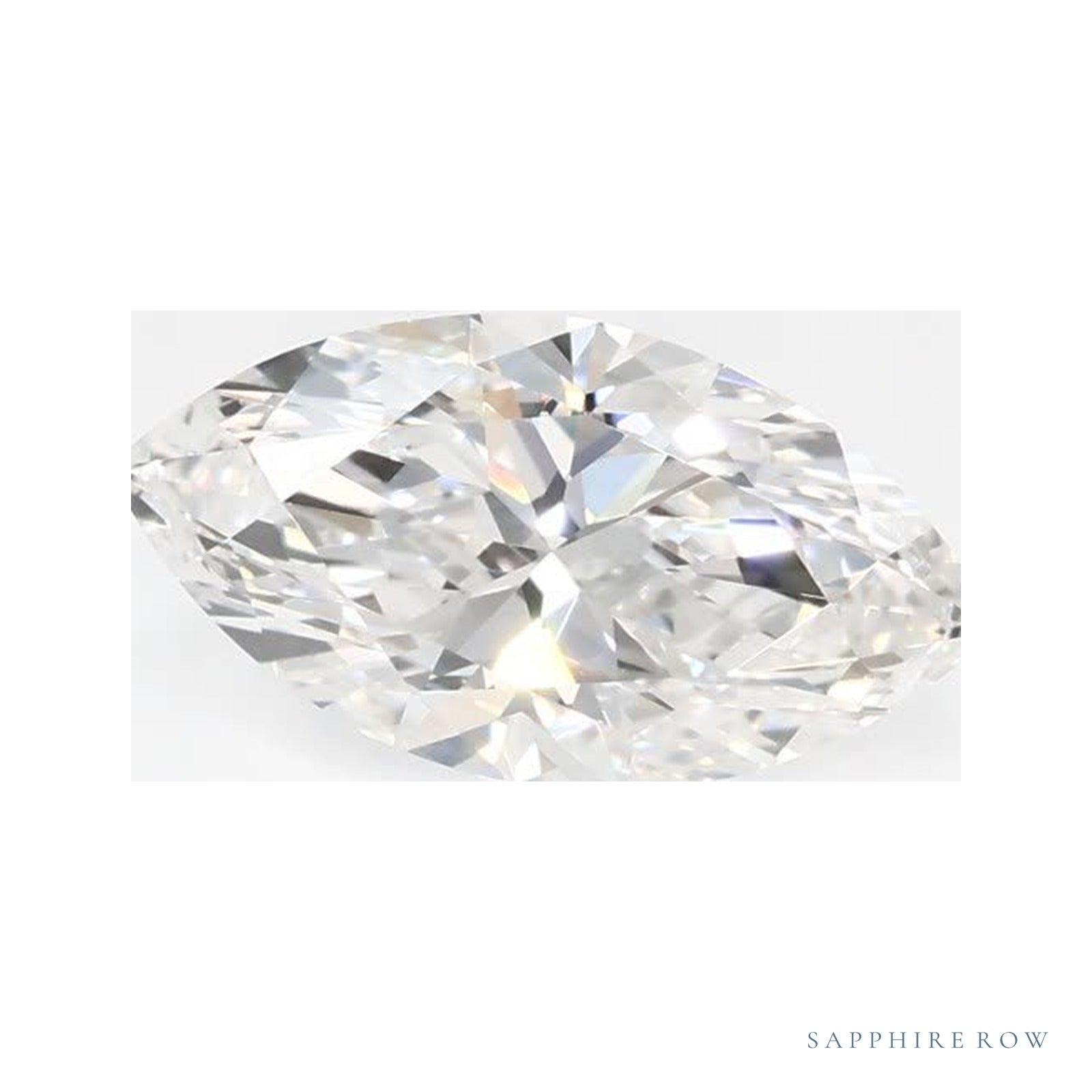 0.80 ct lab-grown diamond, marquise cut | Sapphire Row · cut4