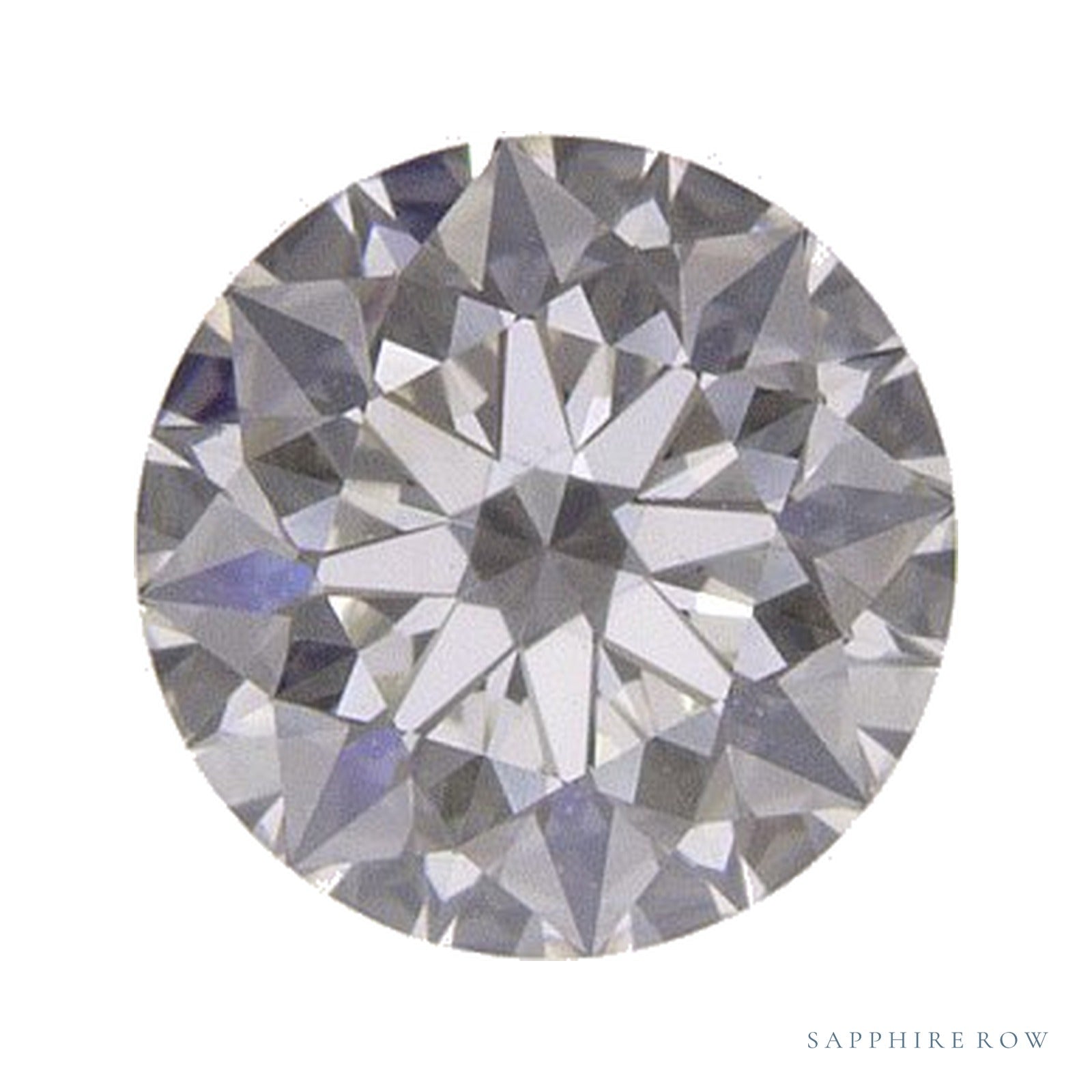 0.58 ct natural diamond, round cut | Sapphire Row · cut4