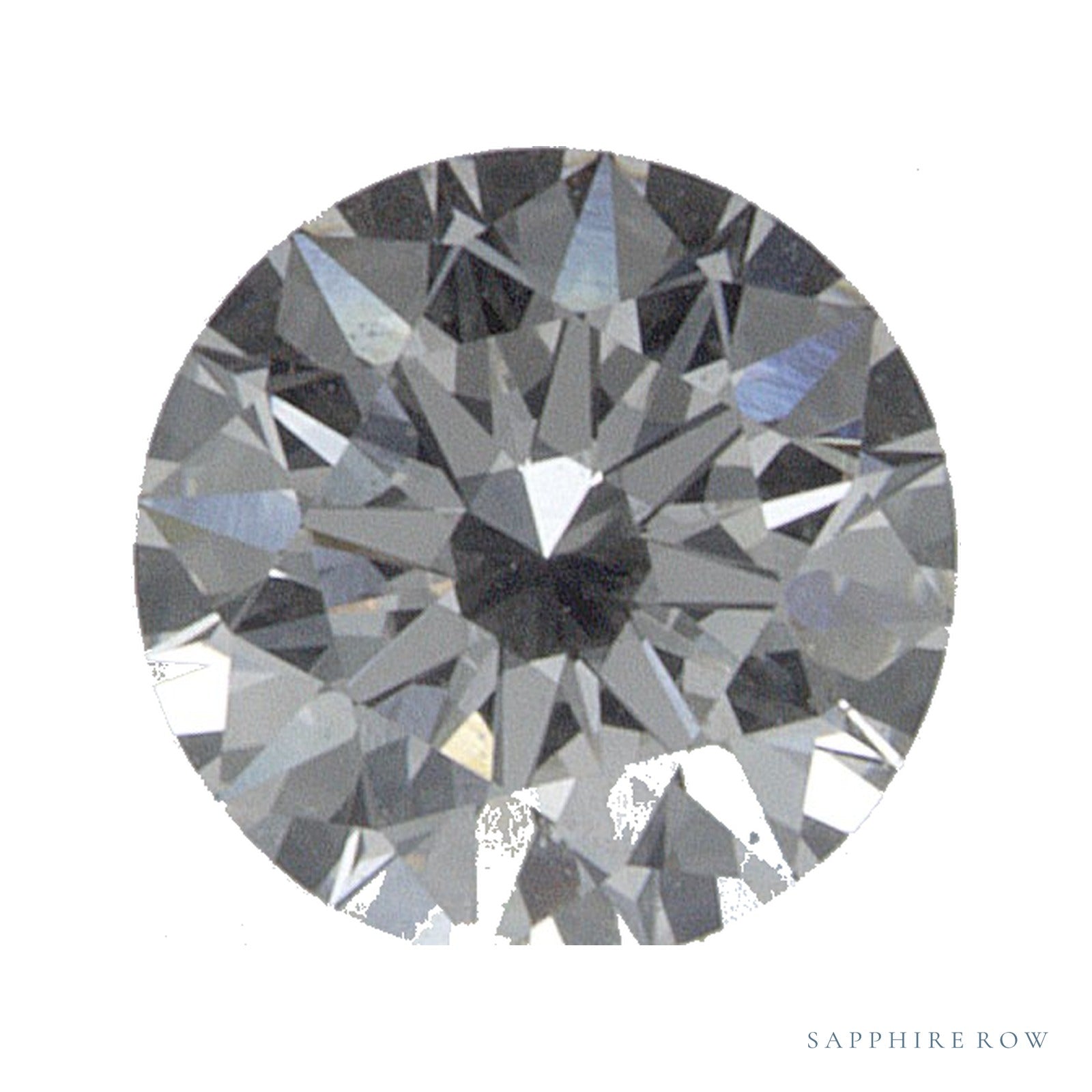 0.38 ct natural diamond, round cut | Sapphire Row · cut4