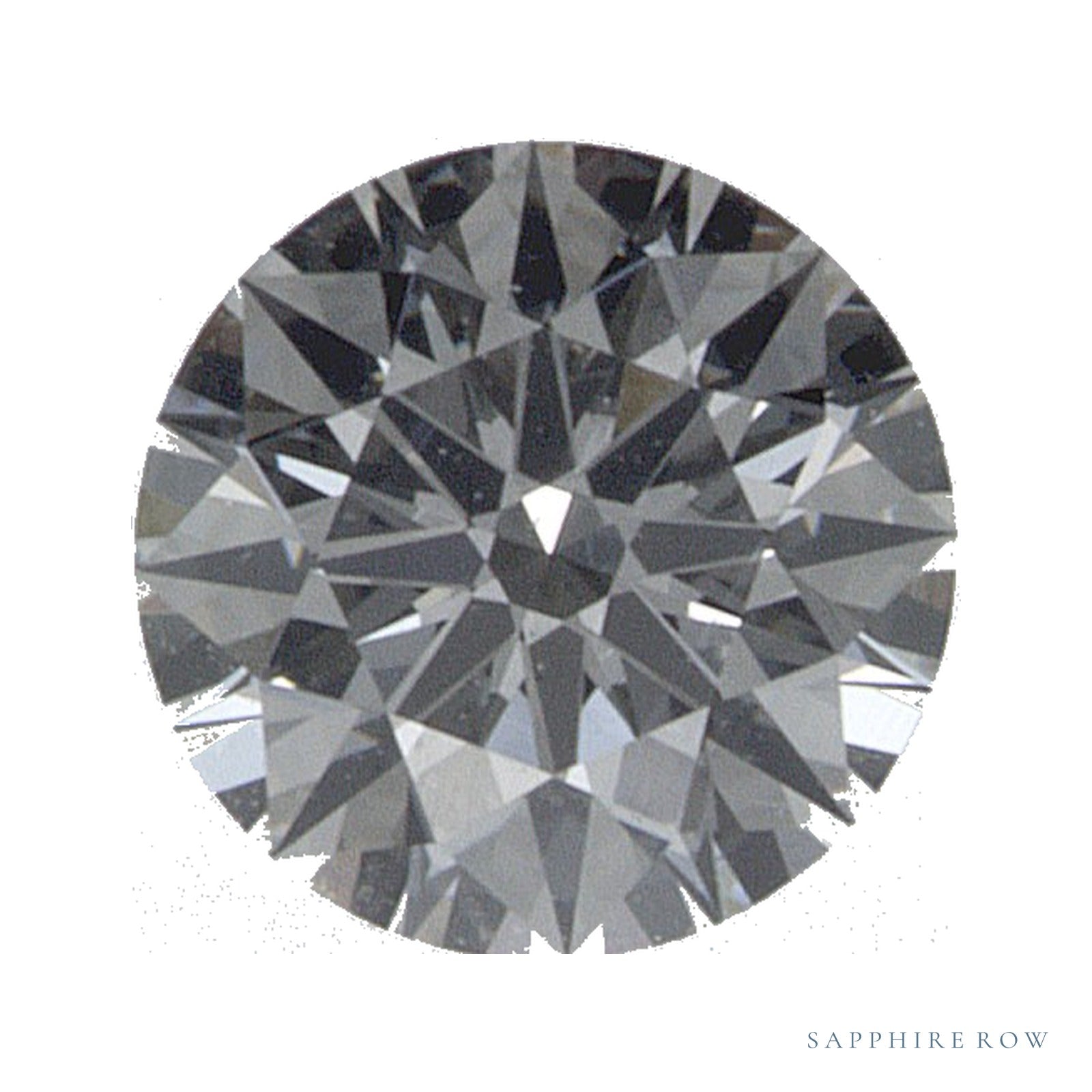 0.37 ct natural diamond, round cut | Sapphire Row · cut4