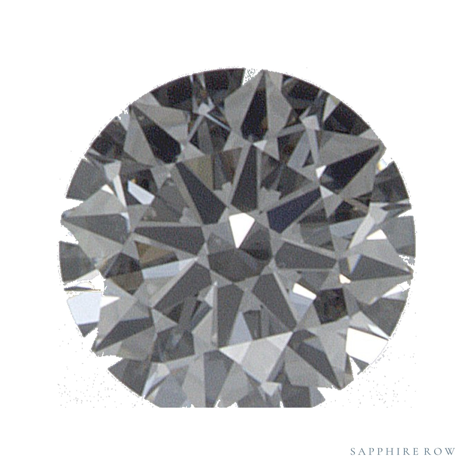 0.30 ct natural diamond, round cut | Sapphire Row · cut4