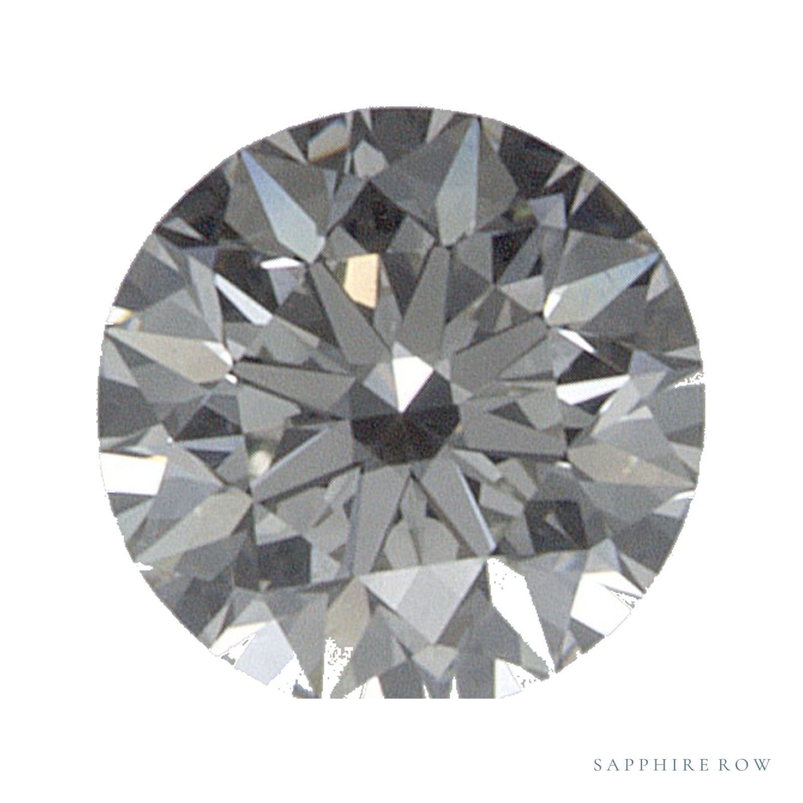 0.30 ct natural diamond, round cut | Sapphire Row · cut4