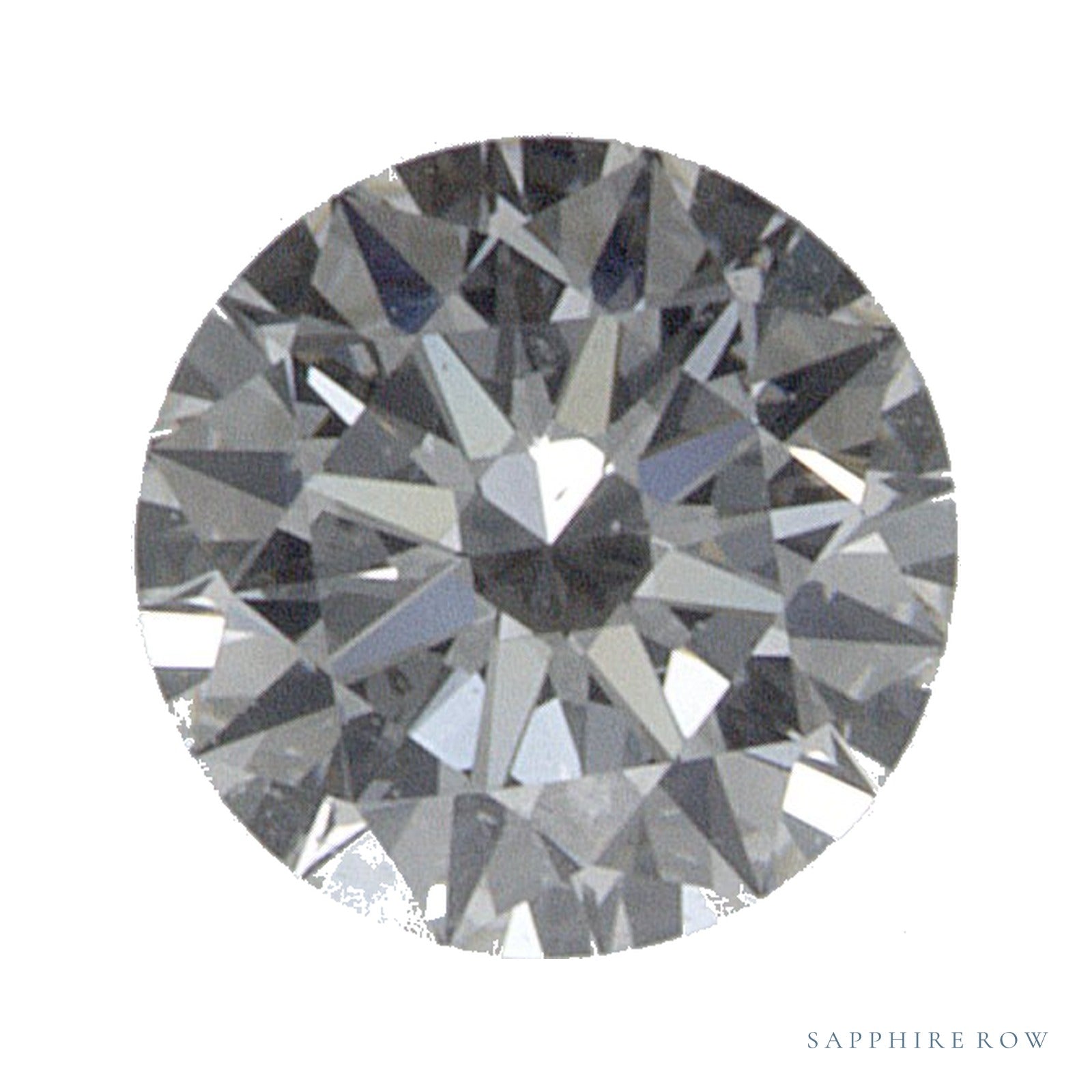 0.30 ct natural diamond, round cut | Sapphire Row · cut4