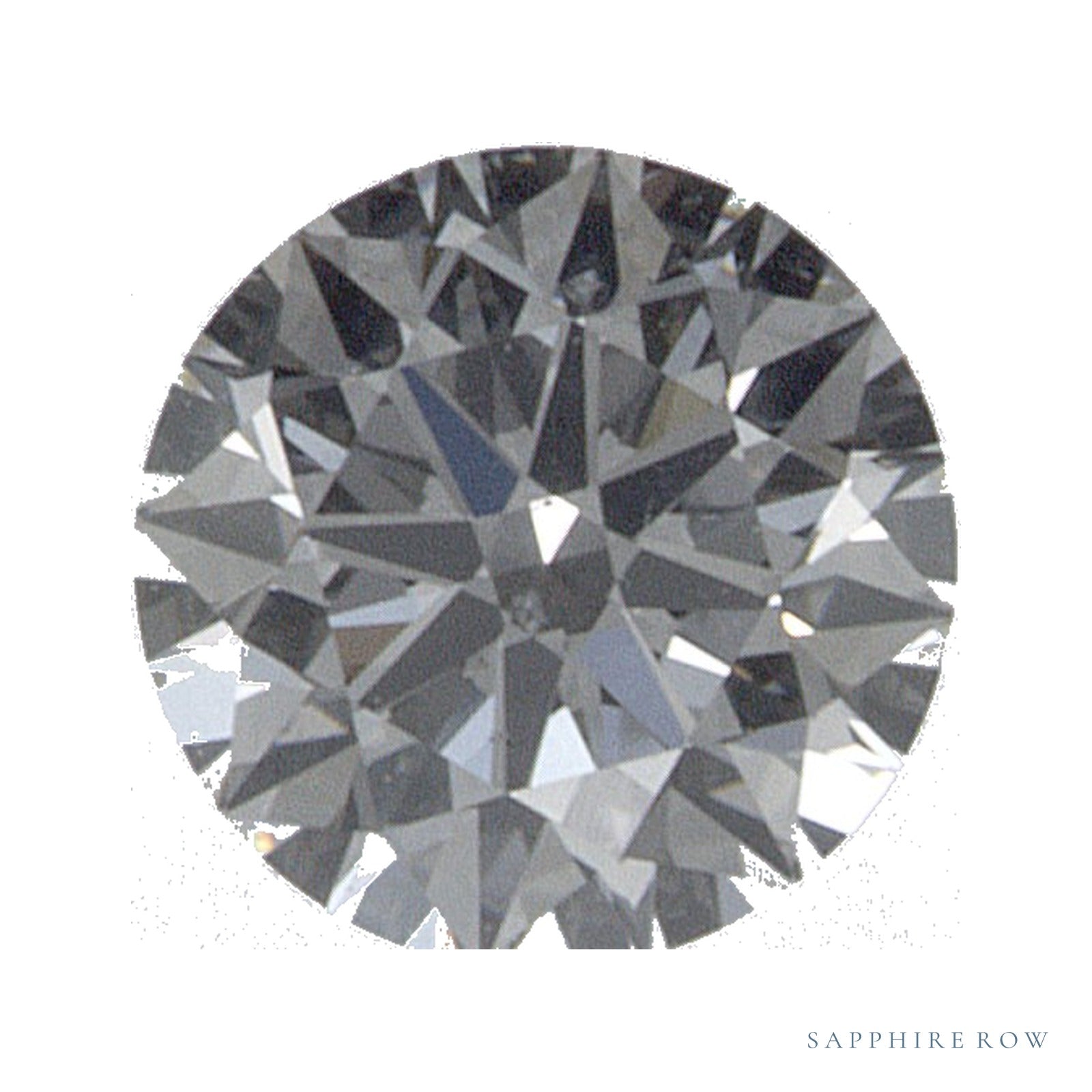 0.30 ct natural diamond, round cut | Sapphire Row · cut4
