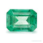 1.69 ct natural green emerald from Zambia, emerald cut | Sapphire Row · cut4