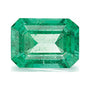 1.69 ct natural green emerald from Zambia, emerald cut | Sapphire Row · cut7