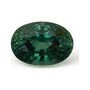1.27 ct natural green sapphire from Thailand, oval cut | Sapphire Row · cut7