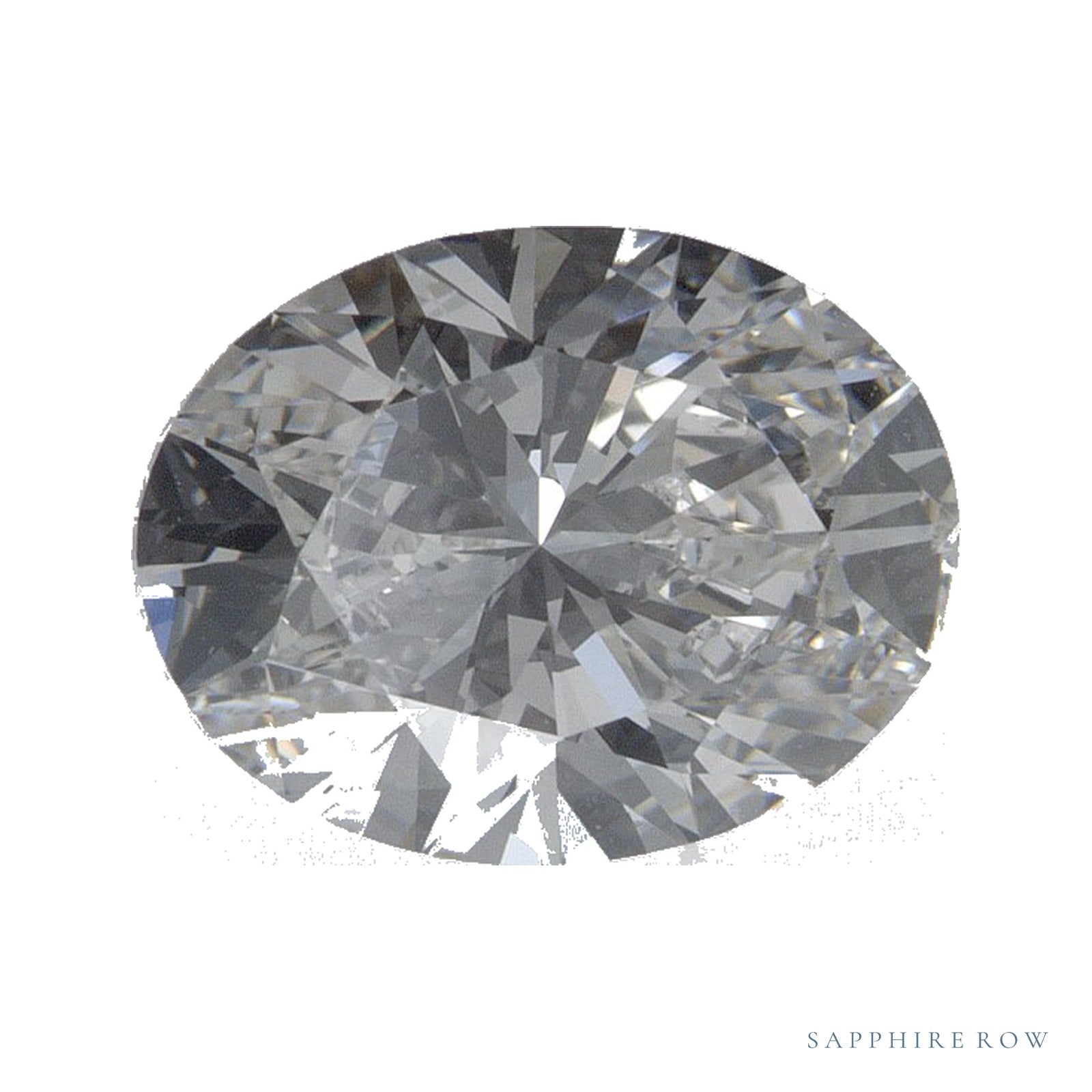 1.82 ct lab-grown diamond, oval cut | Sapphire Row · cut4