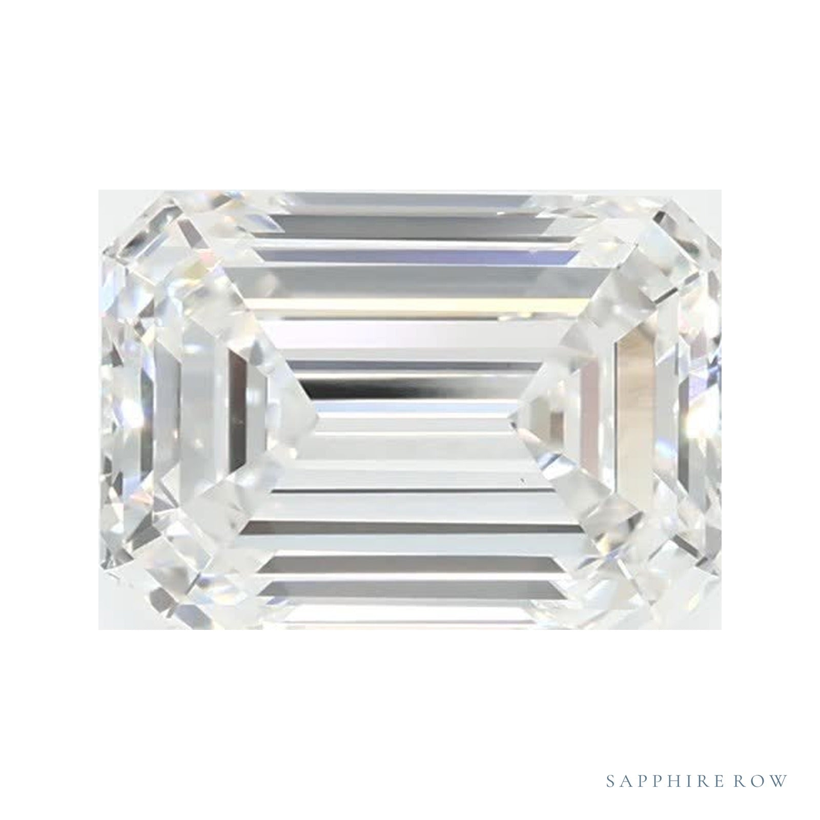 1.39 ct Lab-Grown Diamond – E VVS2 – Emerald Cut – GCAL Certified — Sapphire Row · cut4