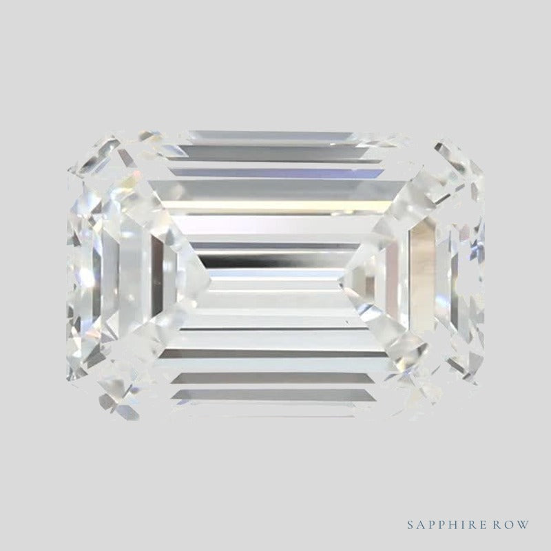 1.39 ct lab-grown diamond, emerald cut | Sapphire Row · cut4 · cut5