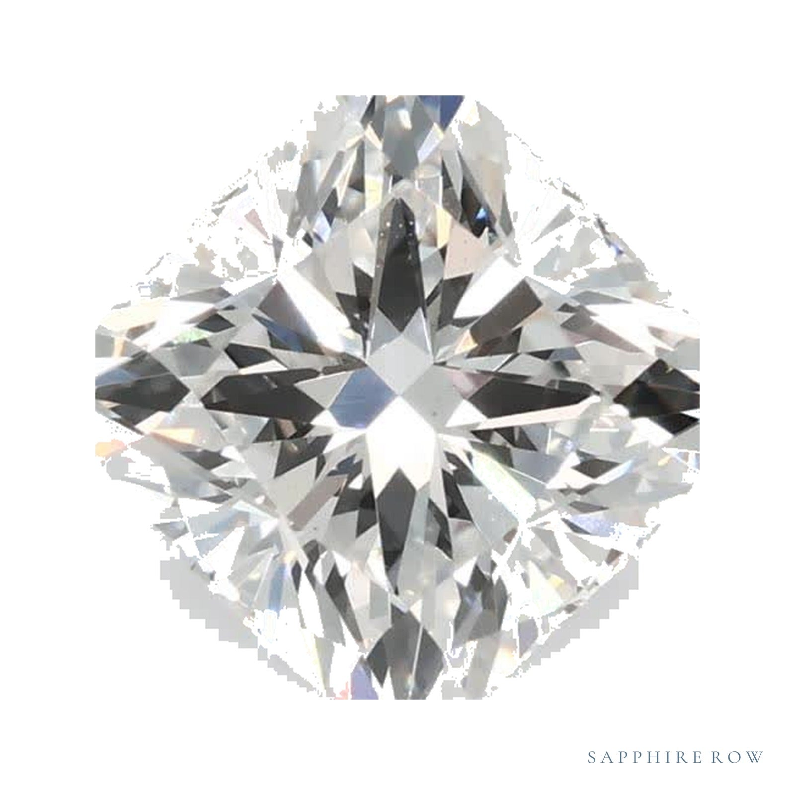 1.39 ct lab-grown diamond, cushion cut | Sapphire Row · cut4