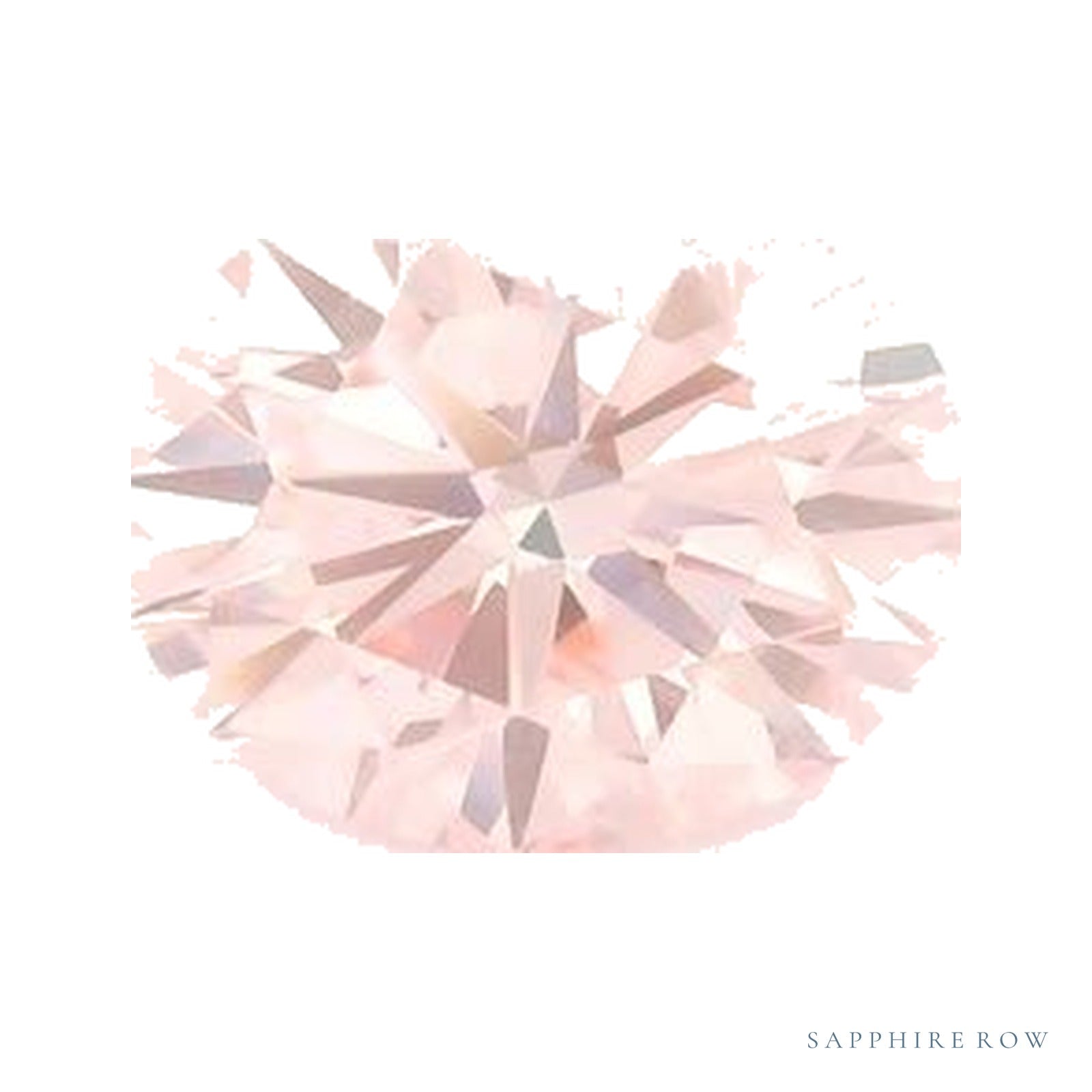 1.49 ct lab-grown fancy vivid pink diamond, round cut | Sapphire Row · cut4