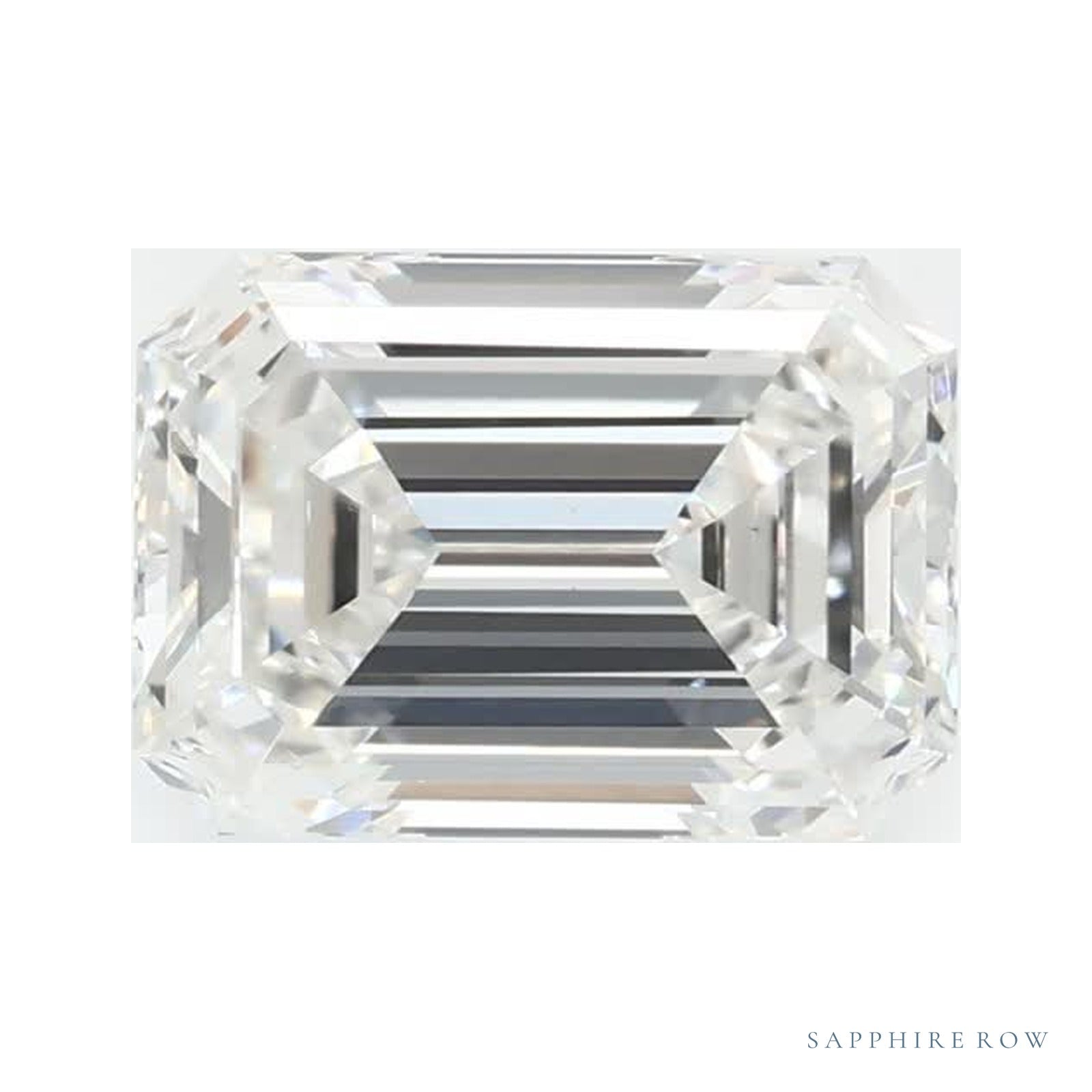 1.37 ct Lab-Grown Diamond – F VS1 – Emerald Cut – GCAL Certified — Sapphire Row · cut4