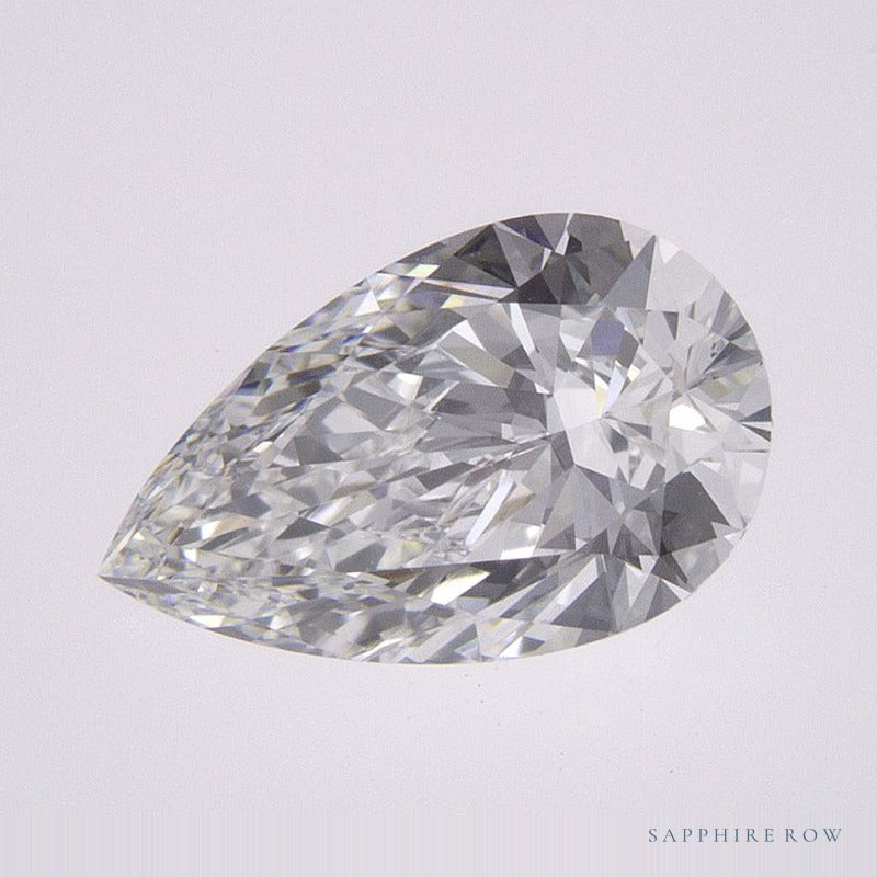 1.23 ct natural diamond, pear cut | Sapphire Row · cut7
