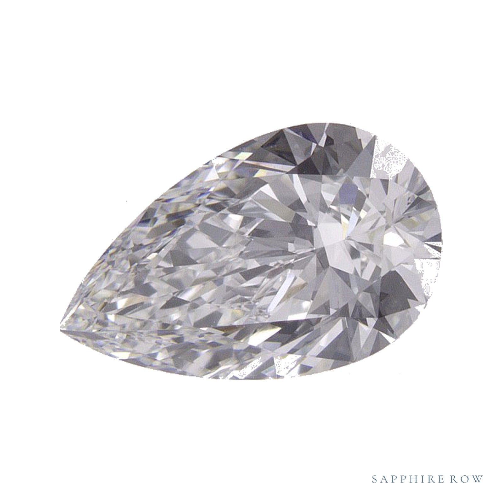 1.23 ct natural diamond, pear cut | Sapphire Row · cut4