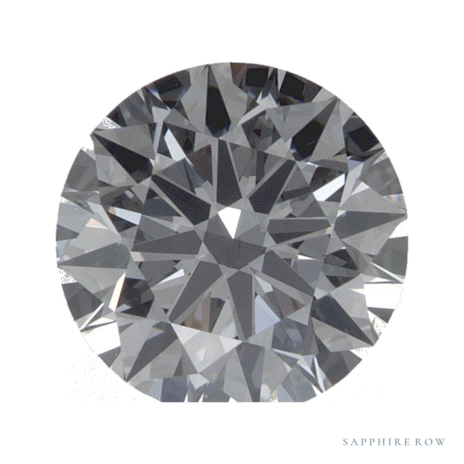 1.20 ct Lab-Grown Diamond – D VVS2 – Round Cut – IGI Certified — Sapphire Row · cut4