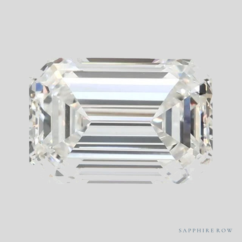 1.07 ct lab-grown diamond, emerald cut | Sapphire Row · cut4 · cut5