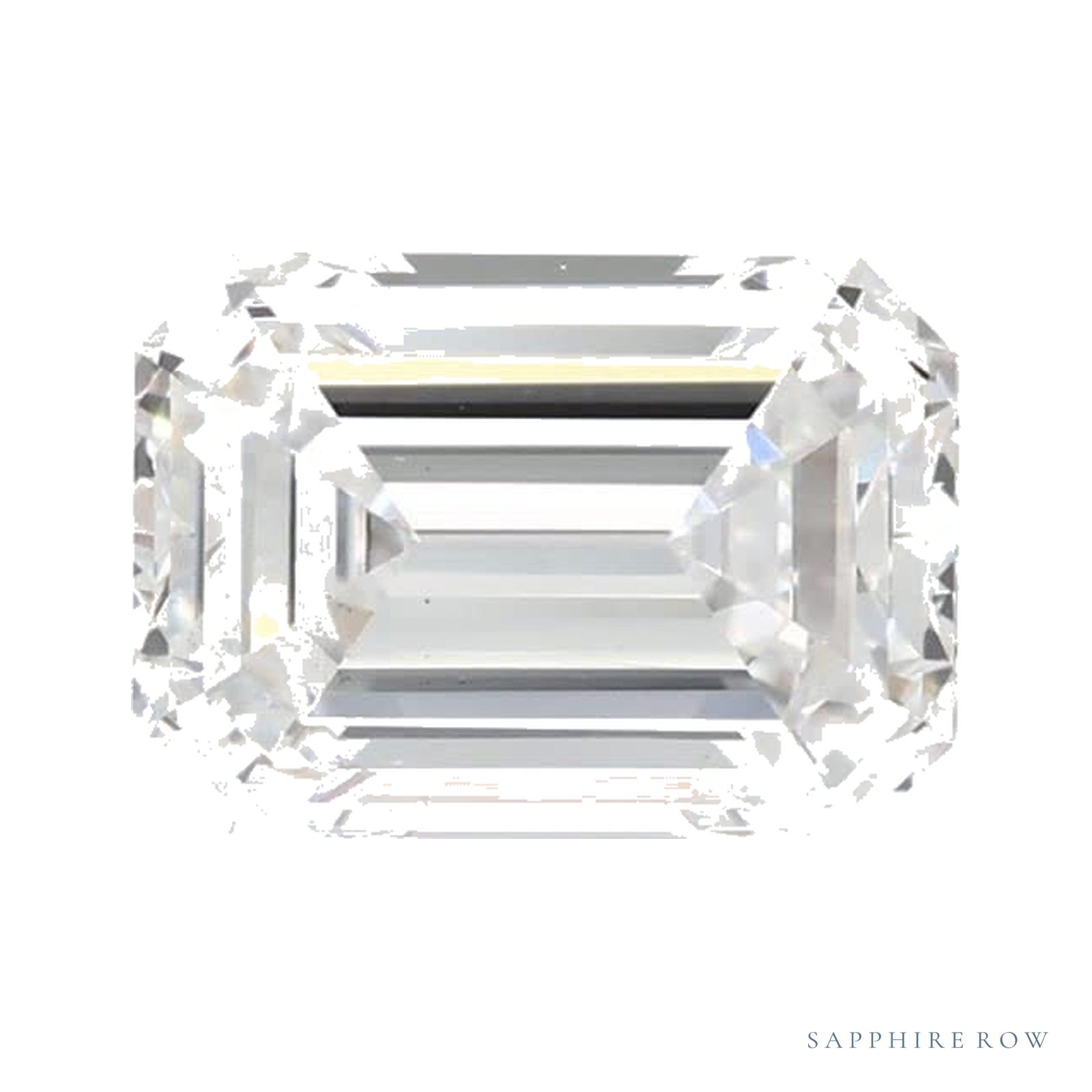 1.04 ct Lab-Grown Diamond – D VS2 – Emerald Cut – GCAL Certified — Sapphire Row · cut4