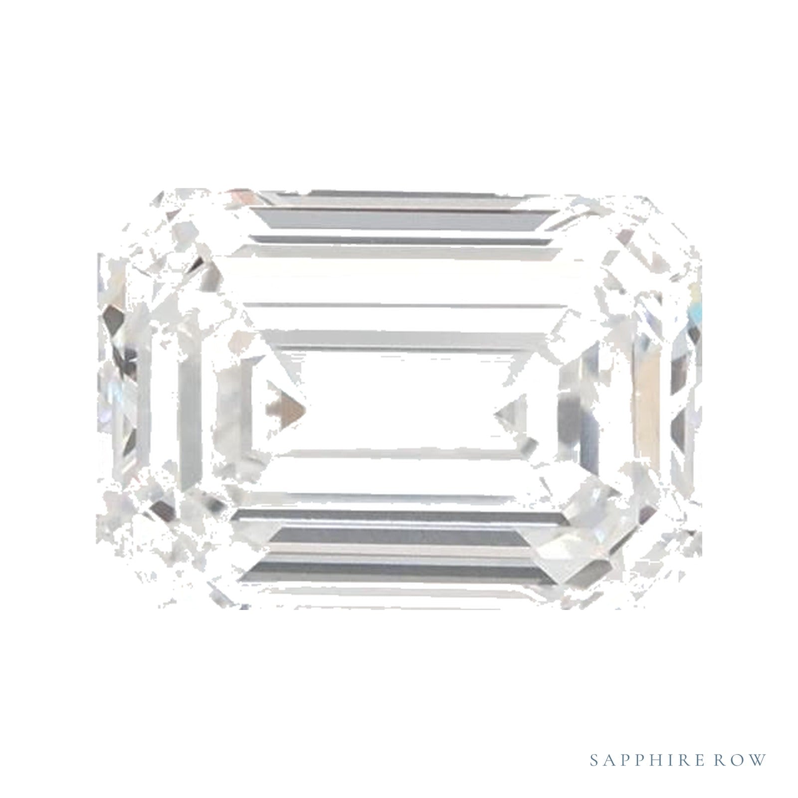 1.02 ct Lab-Grown Diamond – E VS1 – Emerald Cut – GCAL Certified — Sapphire Row · cut4