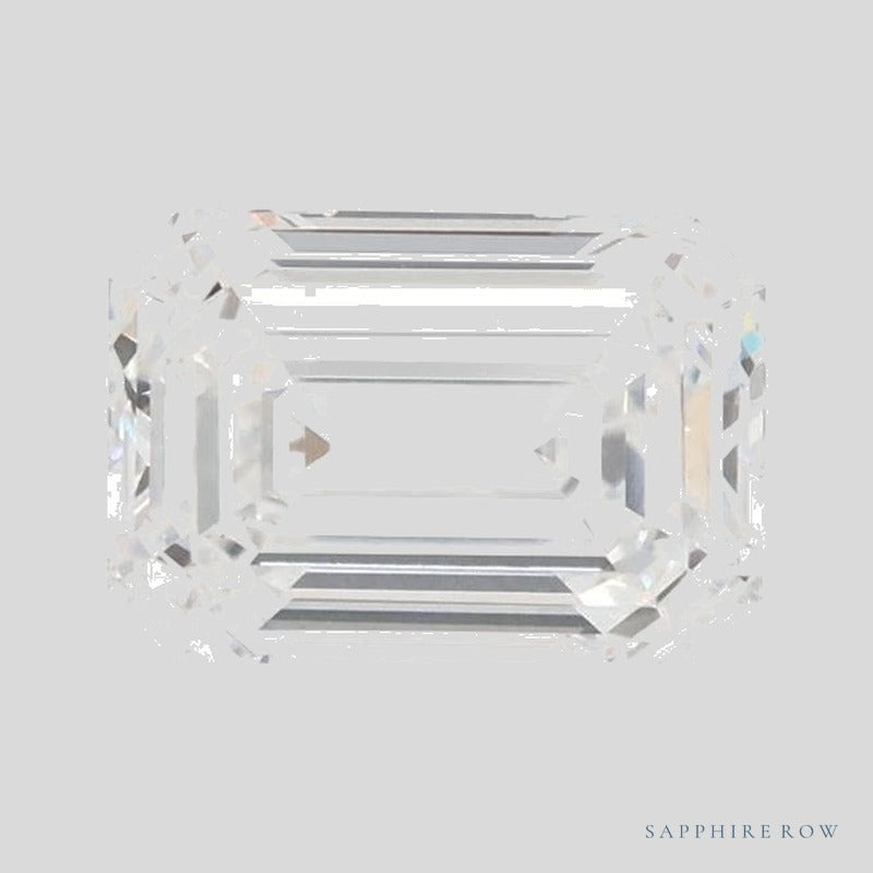 1.02 ct lab-grown diamond, emerald cut | Sapphire Row · cut4 · cut5