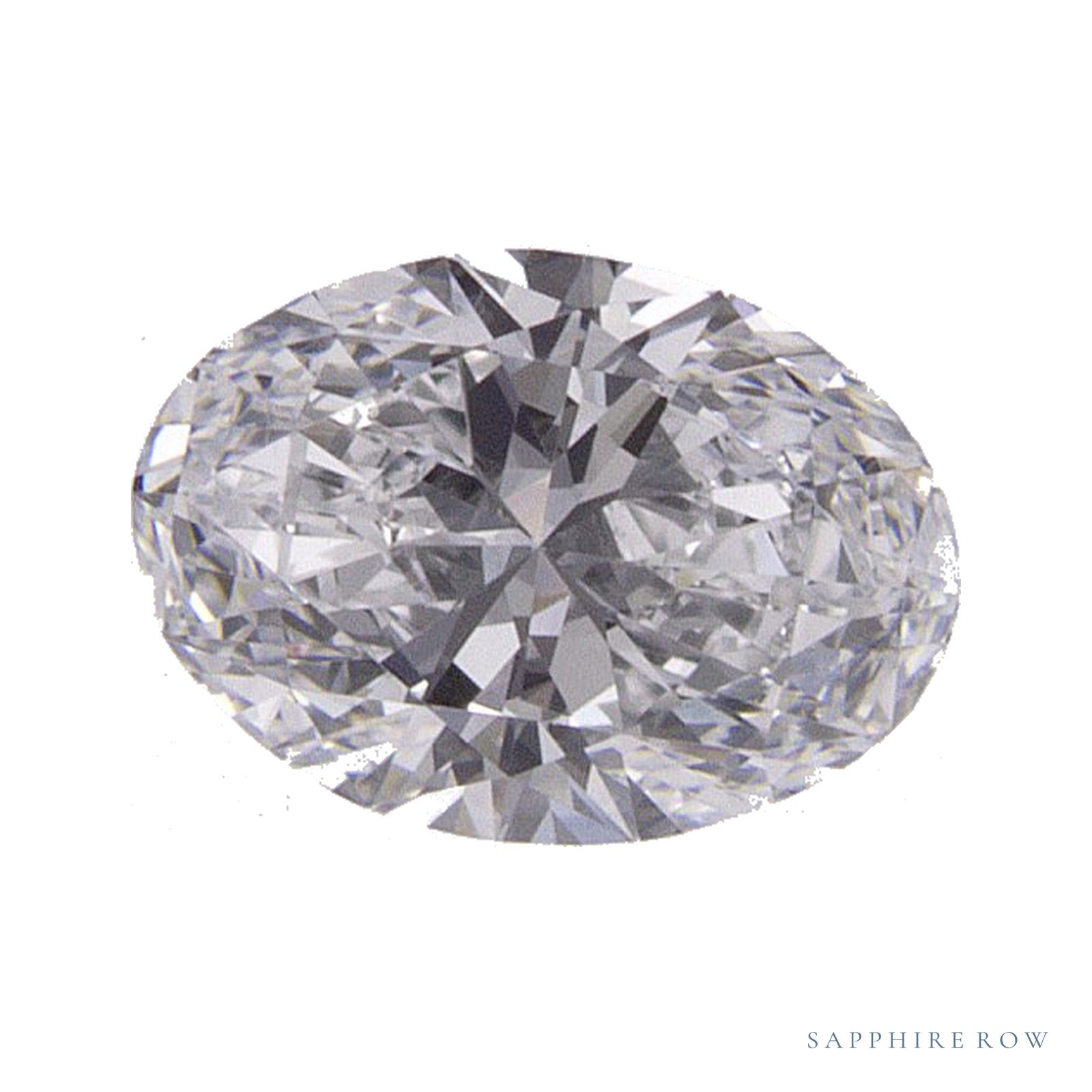 0.48 ct natural diamond, oval cut | Sapphire Row · cut4