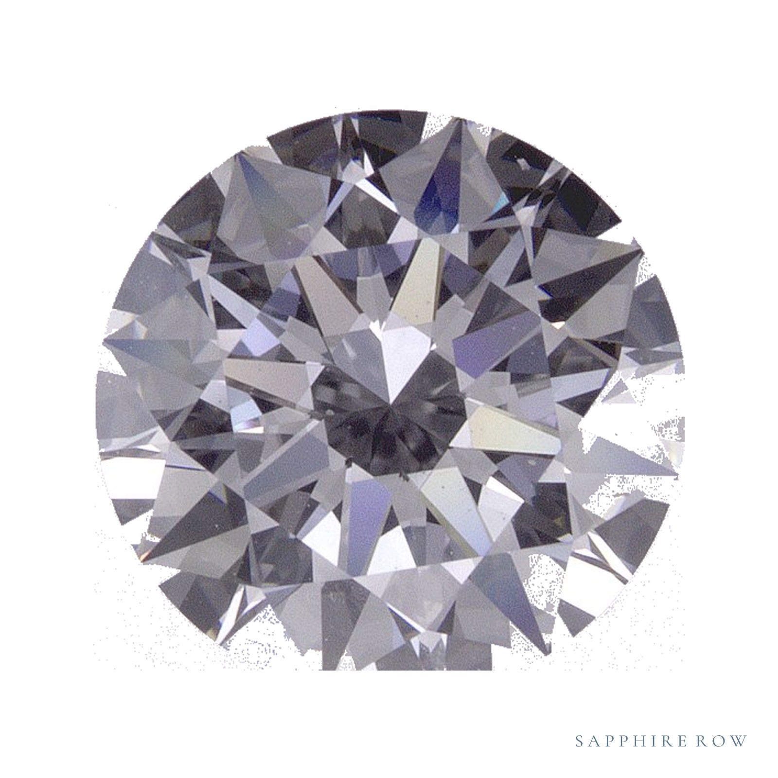2.61 ct Lab-Grown Diamond – D VVS2 – Round Cut – IGI Certified — Sapphire Row · cut4