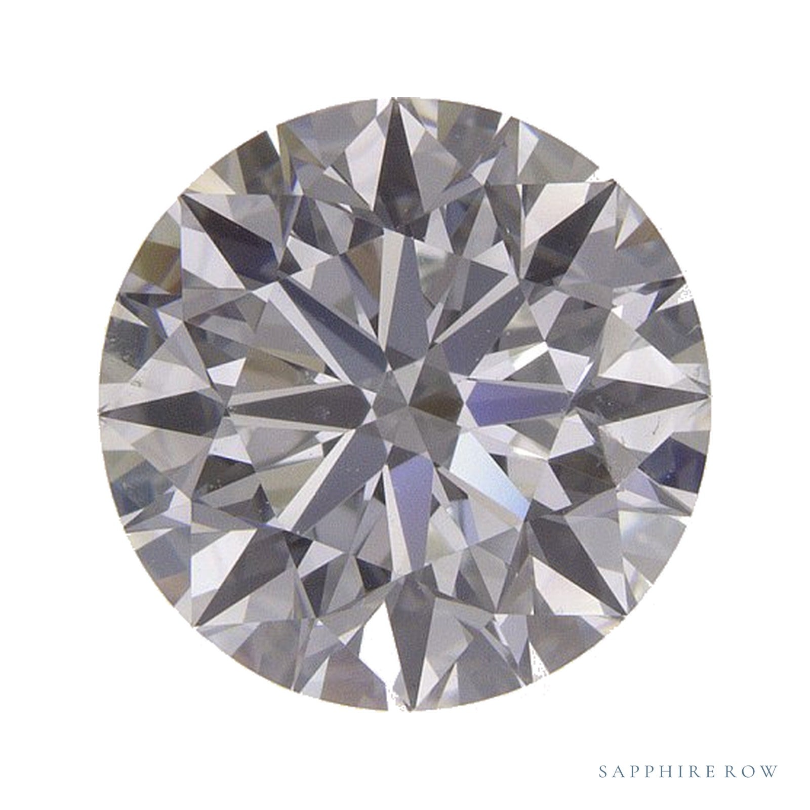 2.45 ct natural diamond, round cut | Sapphire Row · cut4