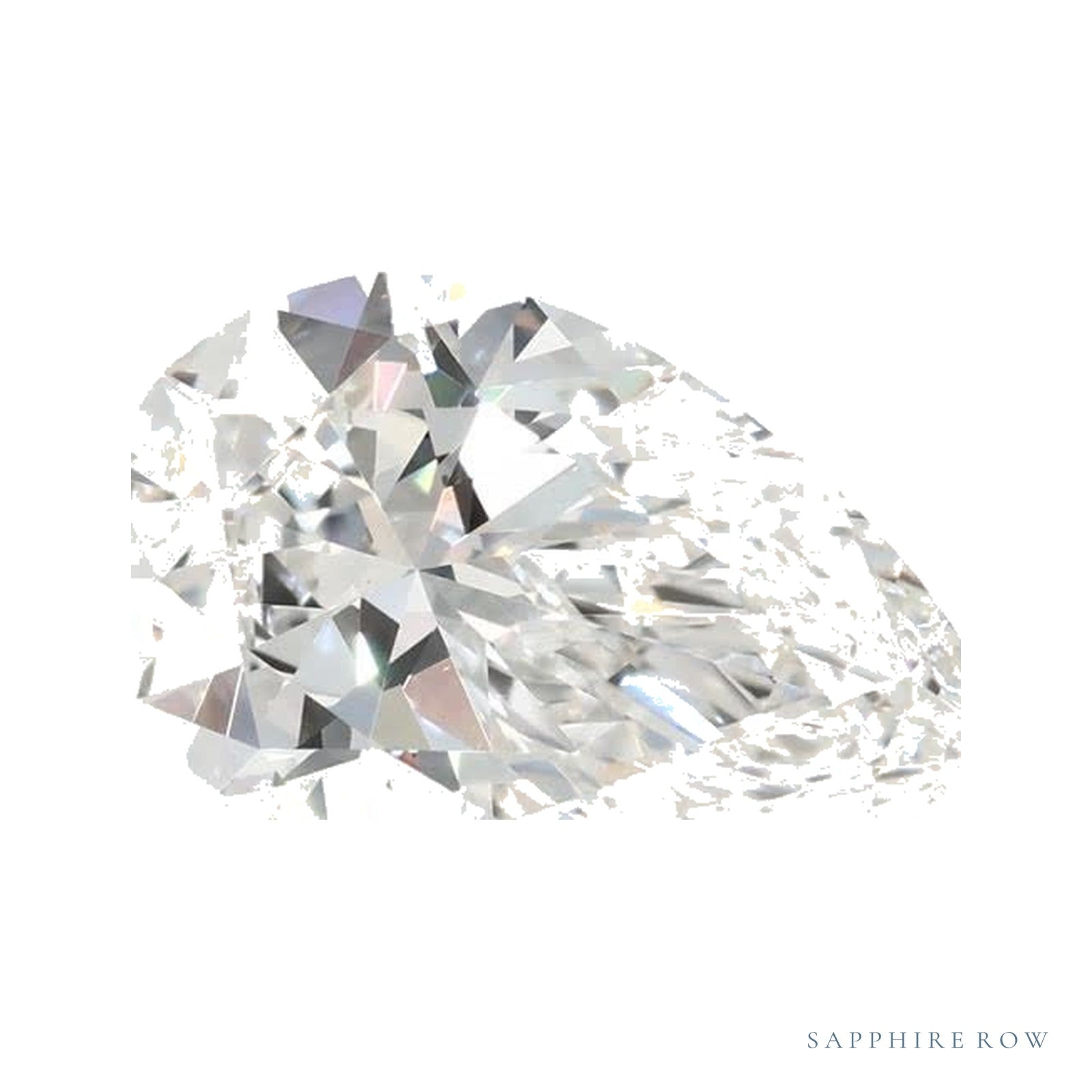 2.23 ct Lab-Grown Diamond – G VVS2 – Pear Cut – GCAL Certified — Sapphire Row · cut4