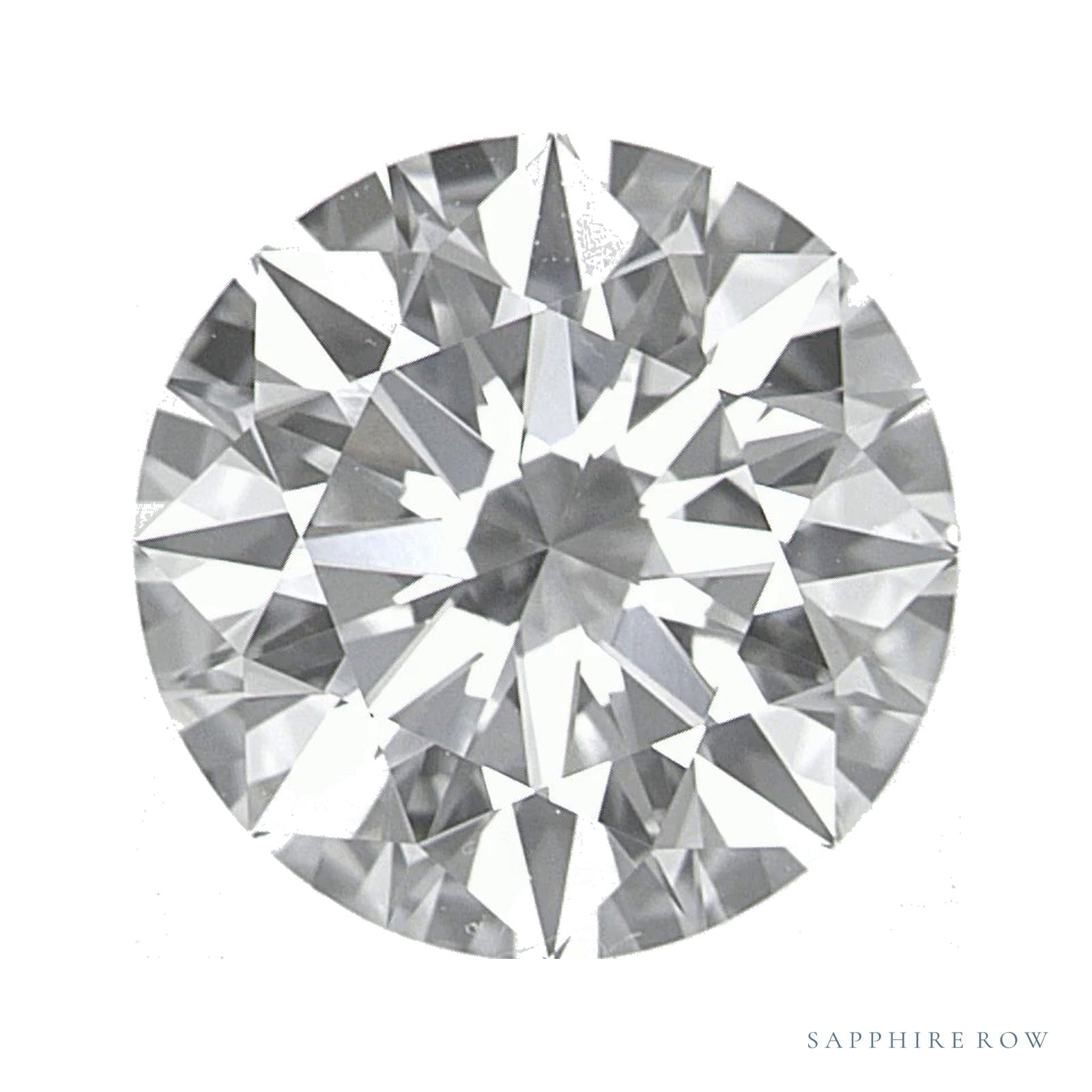 2.38 ct Lab-Grown Diamond – D VVS2 – Round Cut – IGI Certified — Sapphire Row · cut4
