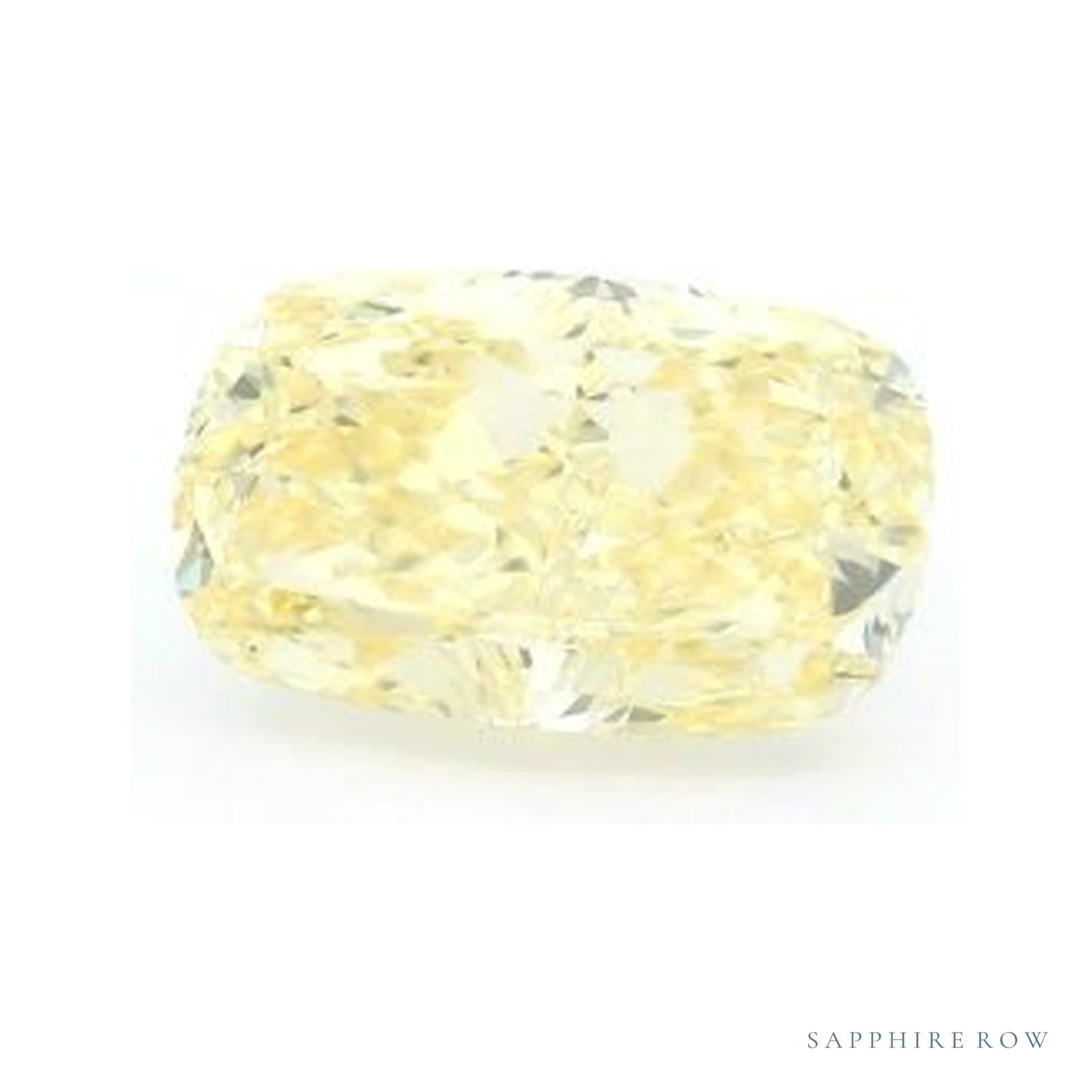 2.12 ct Lab-Grown Diamond – Fa VVS2 – Elongated Cushion Cut – IGI Certified — Sapphire Row · cut4