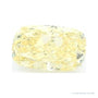 2.12 ct lab-grown fancy intense yellow diamond, elongated cushion cut | Sapphire Row · cut4