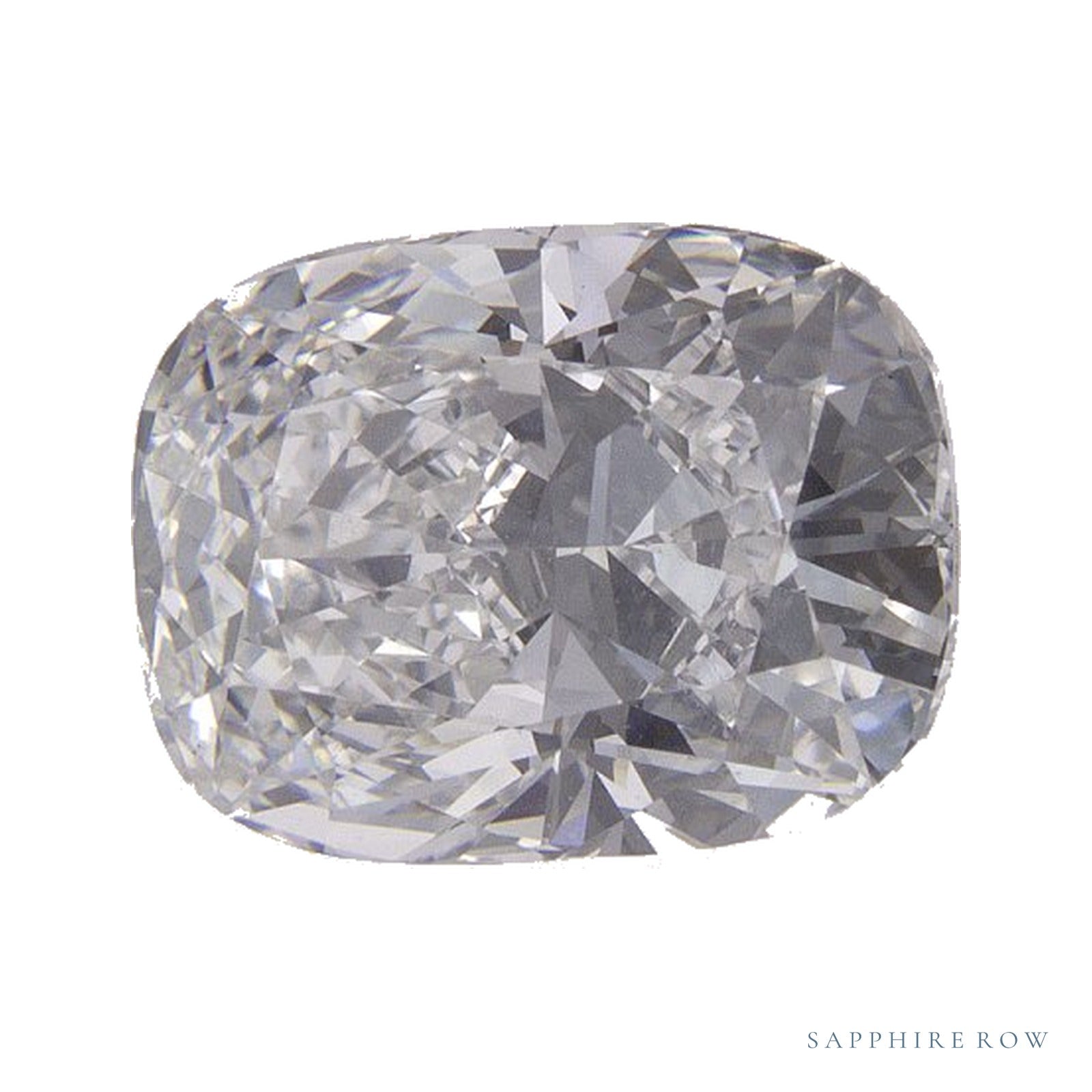 2.09 ct Lab-Grown Diamond – E VVS2 – Elongated Cushion Cut – IGI Certified — Sapphire Row · cut4