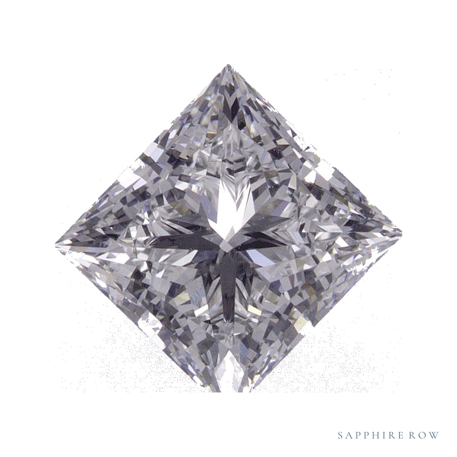 2.06 ct Lab-Grown Diamond – D VS1 – Square Cut – IGI Certified — Sapphire Row · cut4