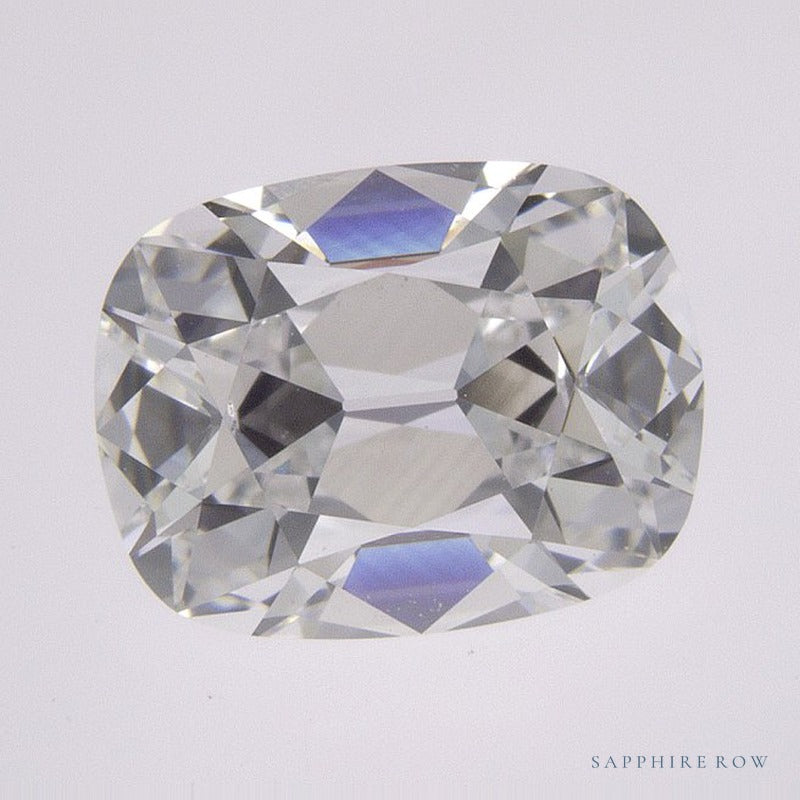 2.05 ct lab-grown diamond, elongated cushion cut | Sapphire Row · cut6