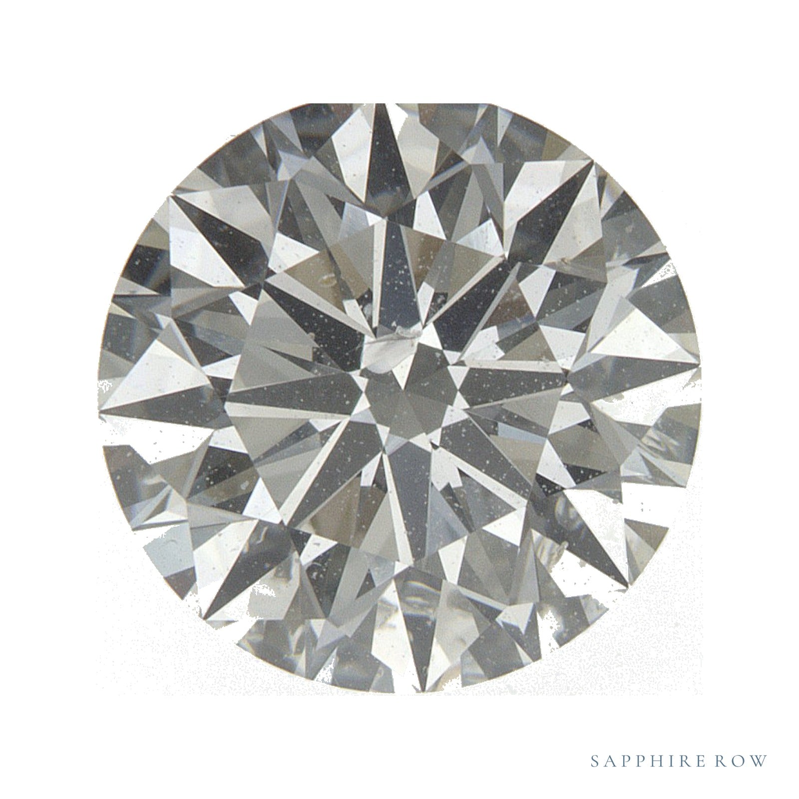 2.05 ct Natural Diamond – J SI2 – Round Cut – EGL USA Certified — Sapphire Row · cut4