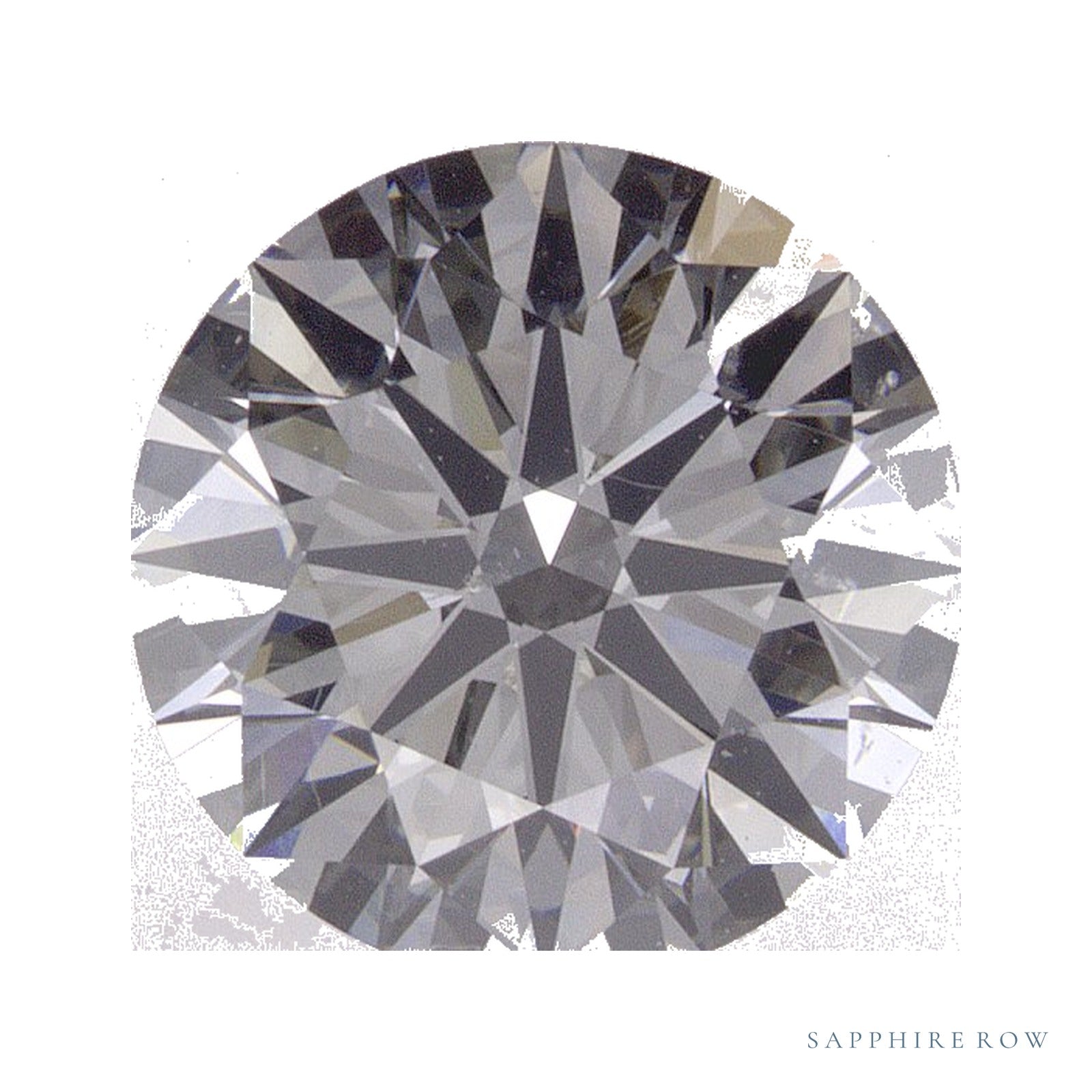 2.03 ct natural diamond, round cut | Sapphire Row · cut4