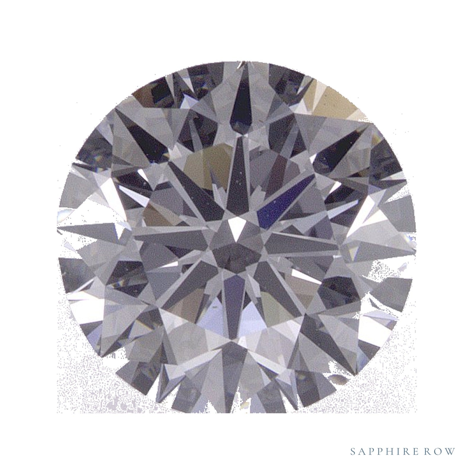 1.90 ct lab-grown diamond, round cut | Sapphire Row · cut4