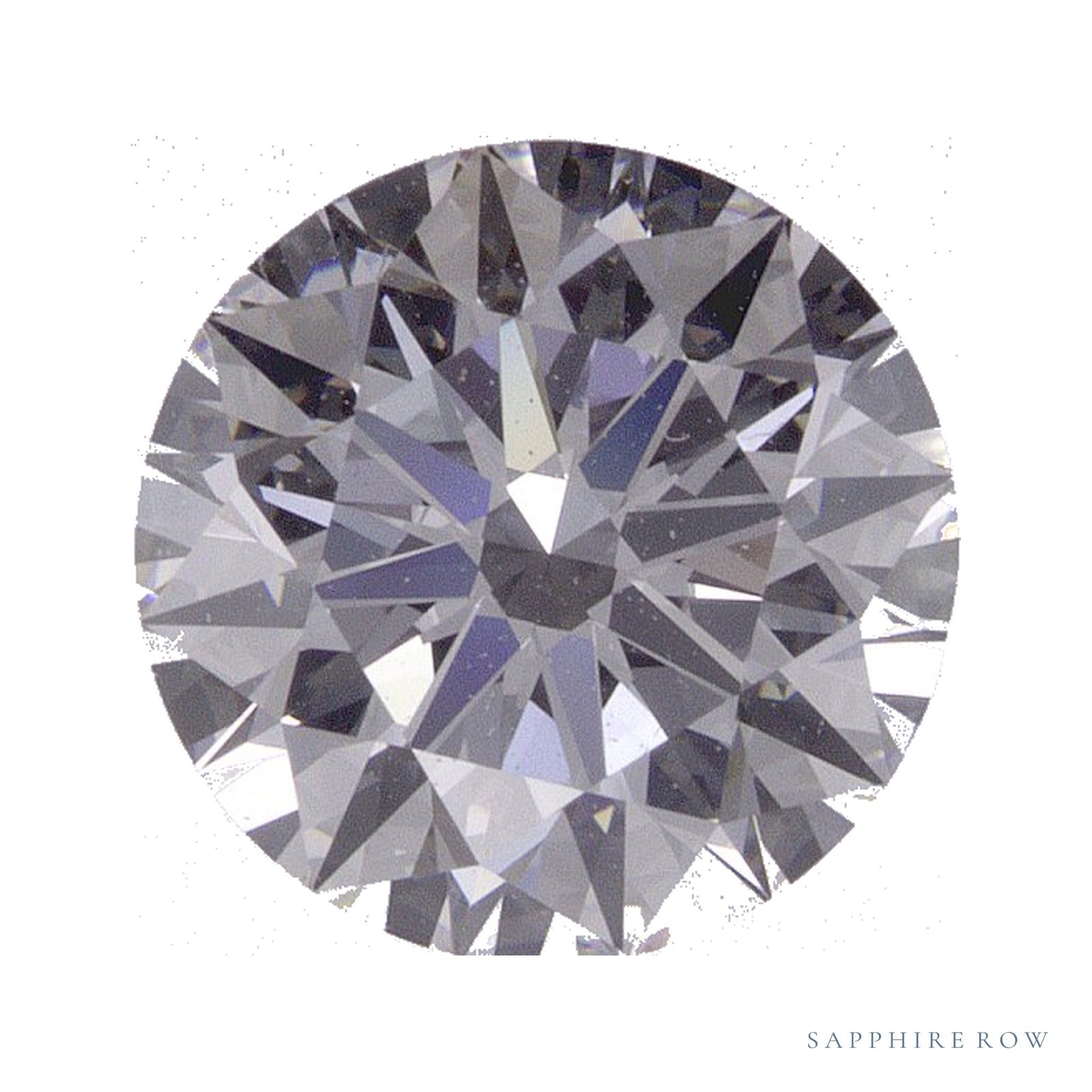 1.87 ct lab-grown diamond, round cut | Sapphire Row · cut4