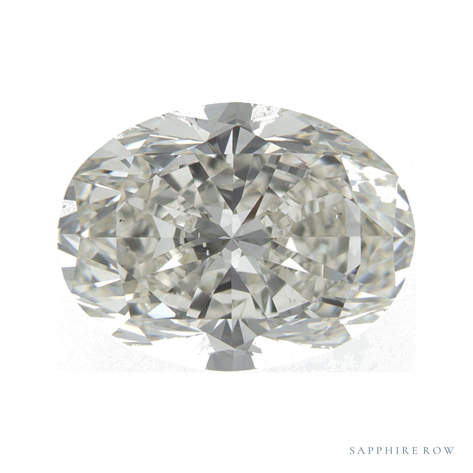 1.50 ct Natural Diamond – I VS2 – Oval Cut – EGL USA Certified — Sapphire Row · cut4